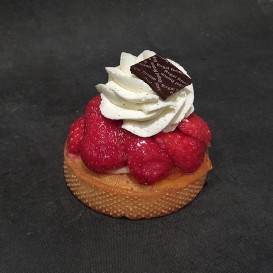 Tartelette fraises-chantilly
