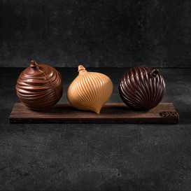 Centre de table en chocolat