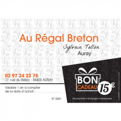 Bon cadeau 15€ Au Régal Breton