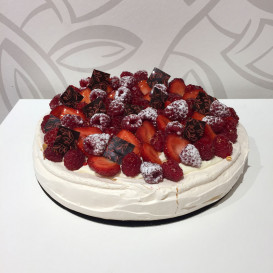 Pavlova aux fraises