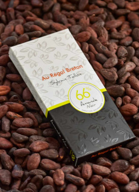 Chocolat noir 66% amandes