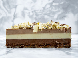 Gâteau 3 chocolats par Au Régal Breton, pâtisserie artisanale à Auray