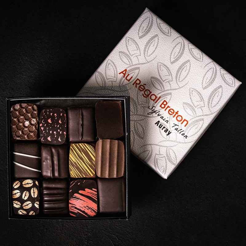 Ballotin de chocolats Au Régal Breton, chocolaterie artisanale à Auray